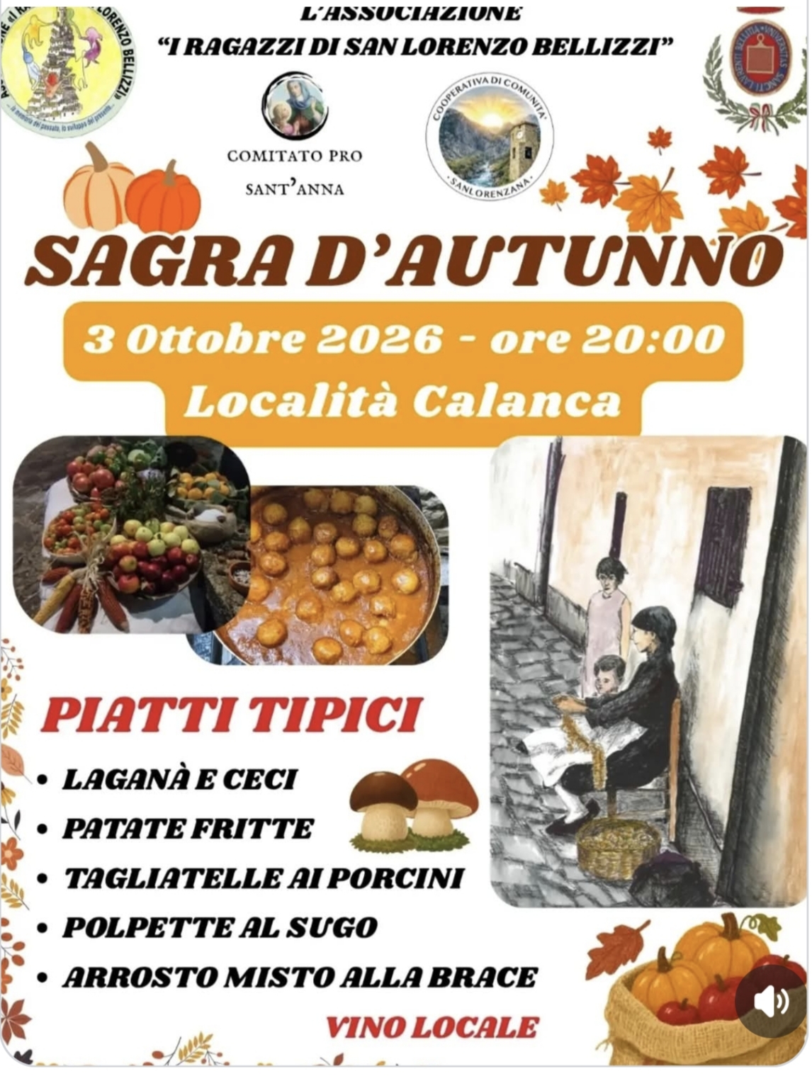 Sagra d'Autunno in San Lorenzo Bellizzi
