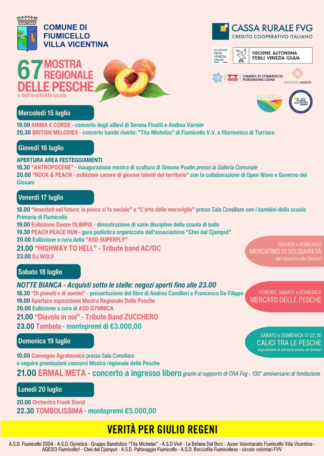 Mostra Regionale delle Pesche e dell'Ortofrutta Locale