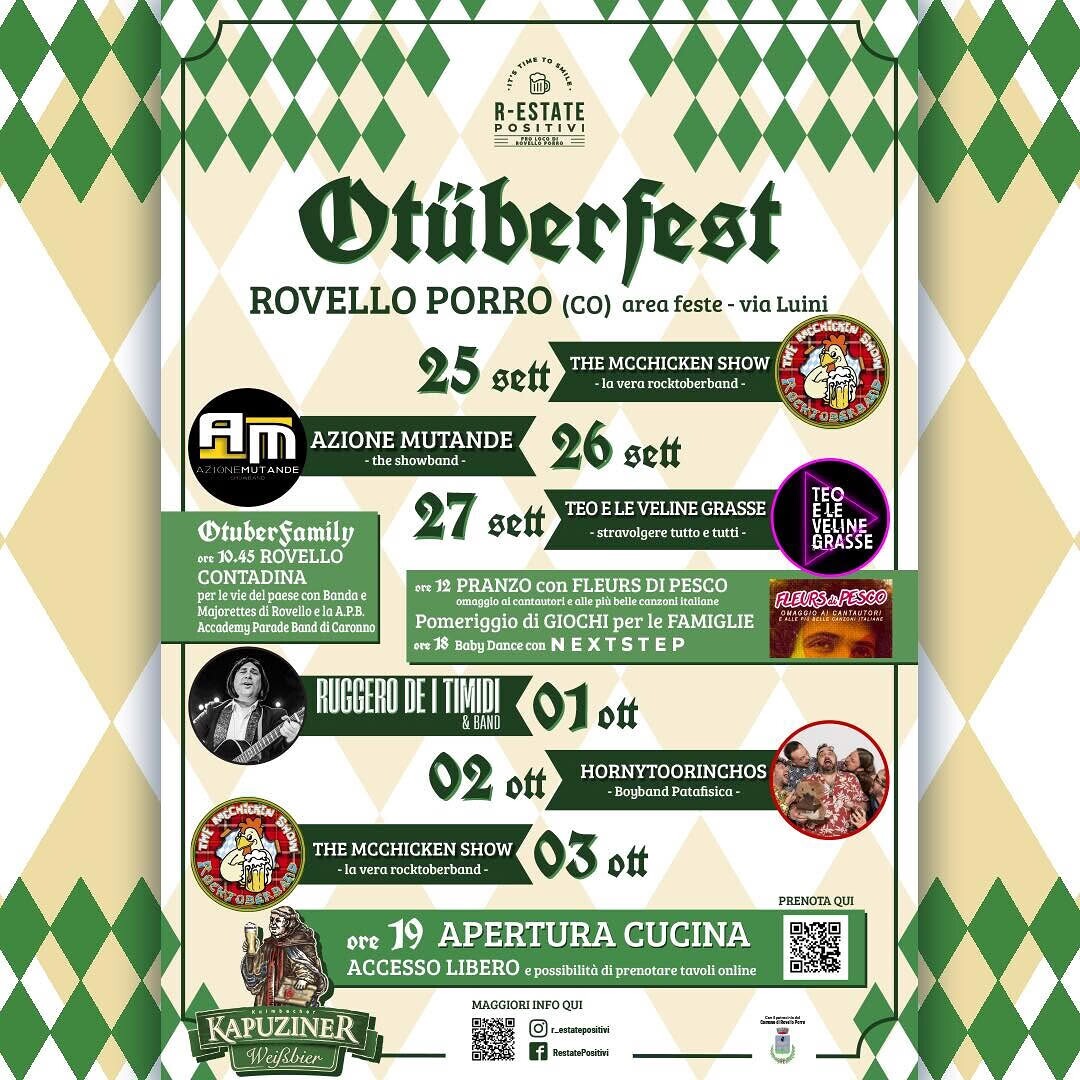 Otüberfest in Rovello Porro (CO)