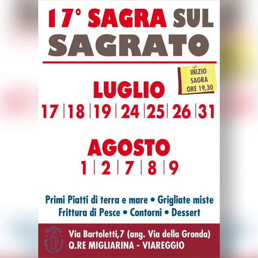 Sagra sul Sagrato