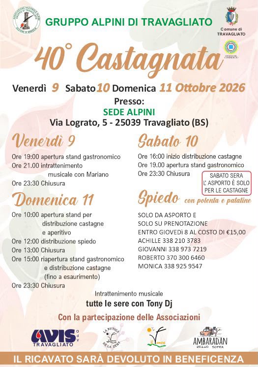 40 castagnata