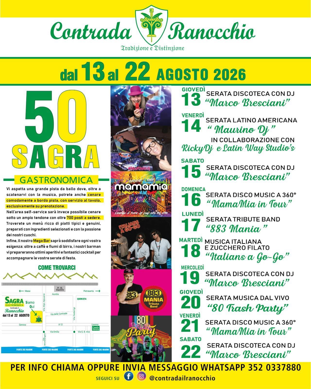 Sagra Gastronomica in Querceta
