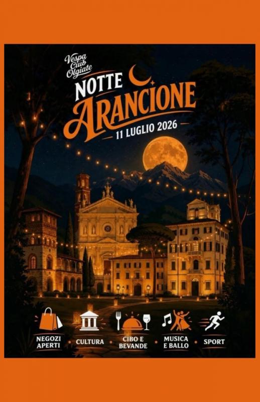La Notte Arancione Di Olgiate Comasco