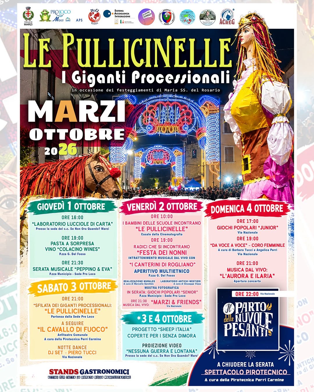 Le Pullicinelle Festival in Marzi