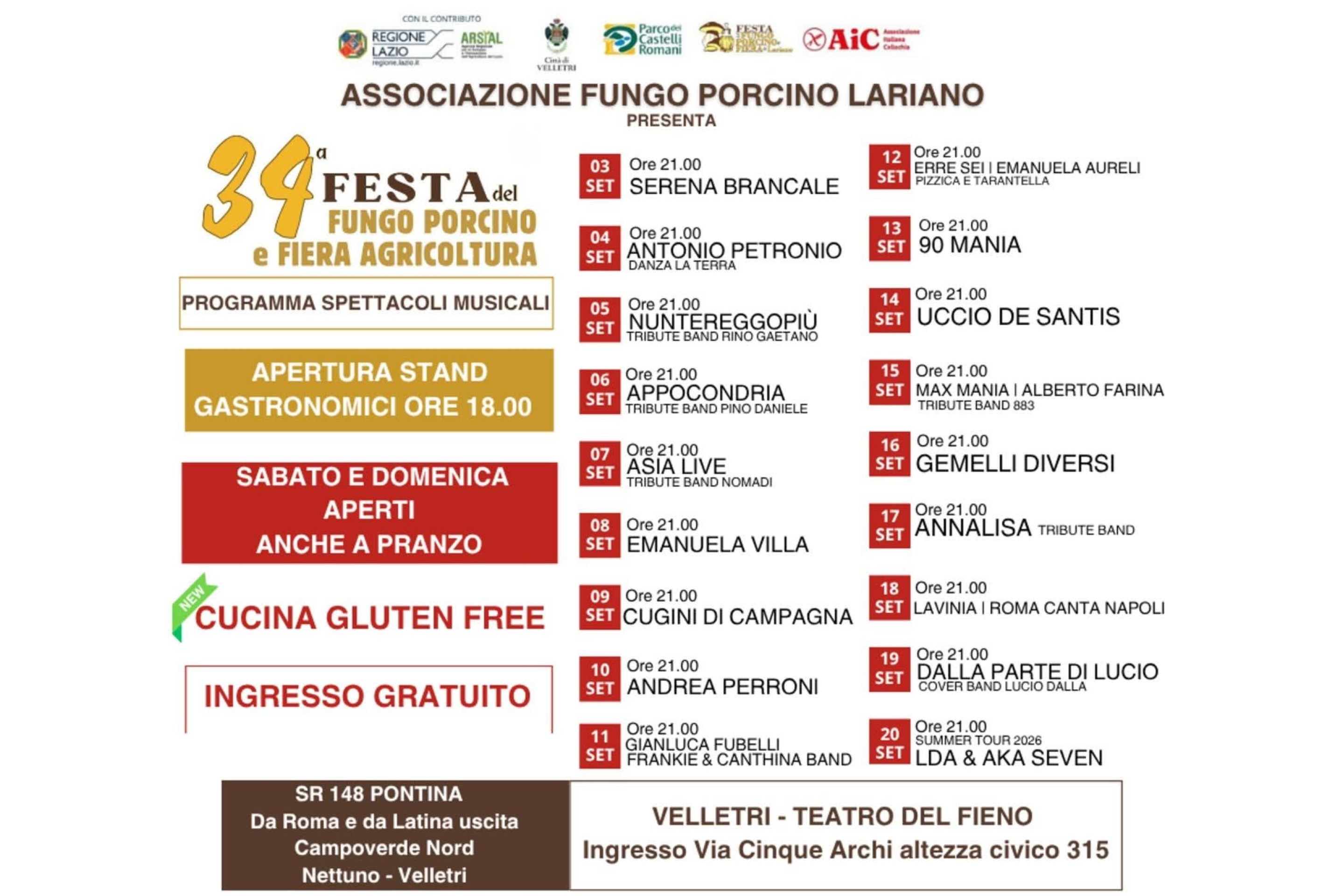 Festa del Fungo Porcino - Fiera Agricoltura