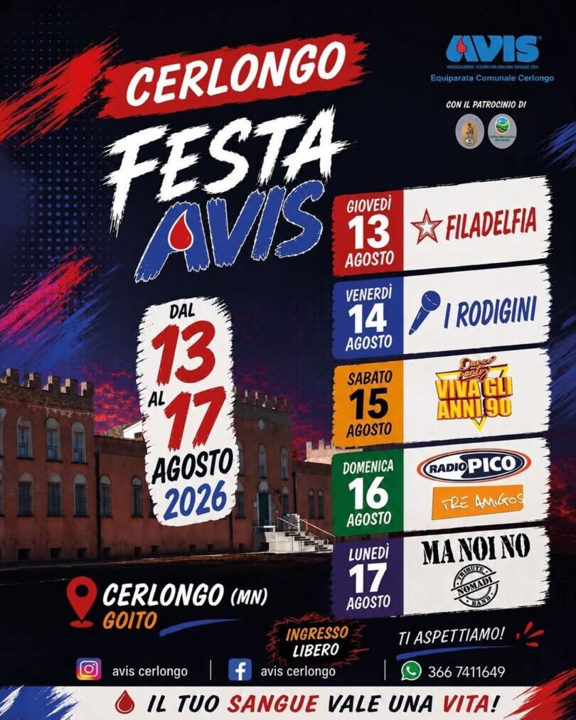 Festa AVIS in Cerlongo