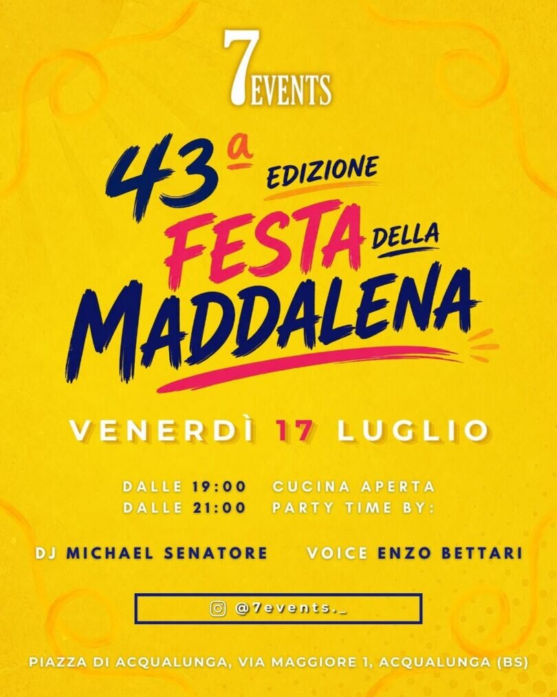Festa della Maddalena