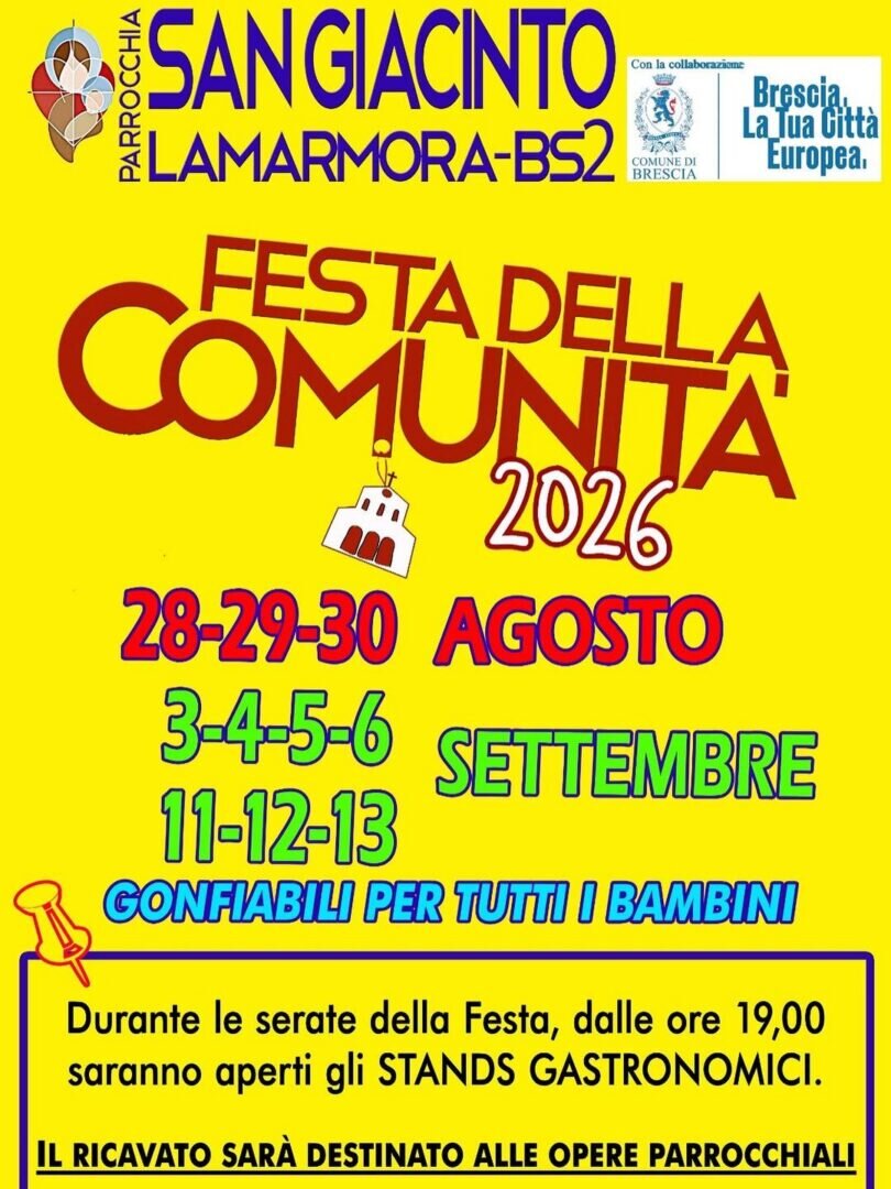 Festa della Comunità in Lamarmora, Brescia