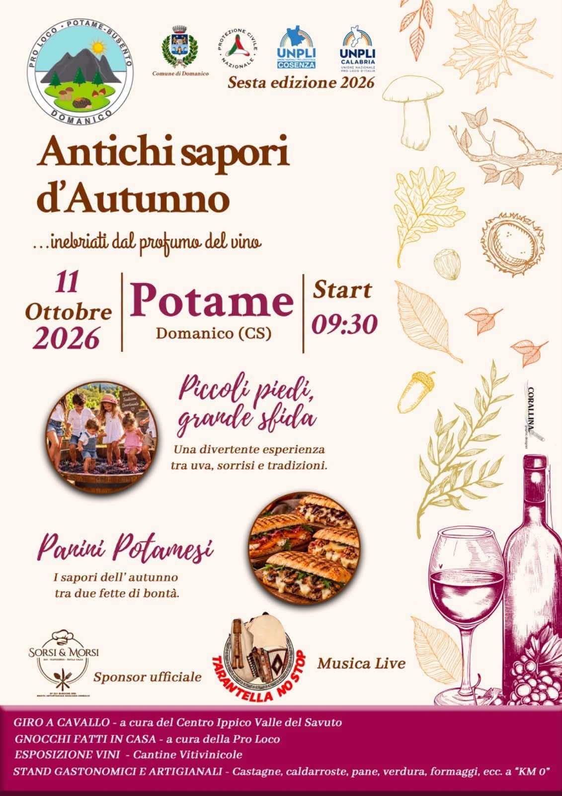 Antichi Sapori d'Autunno