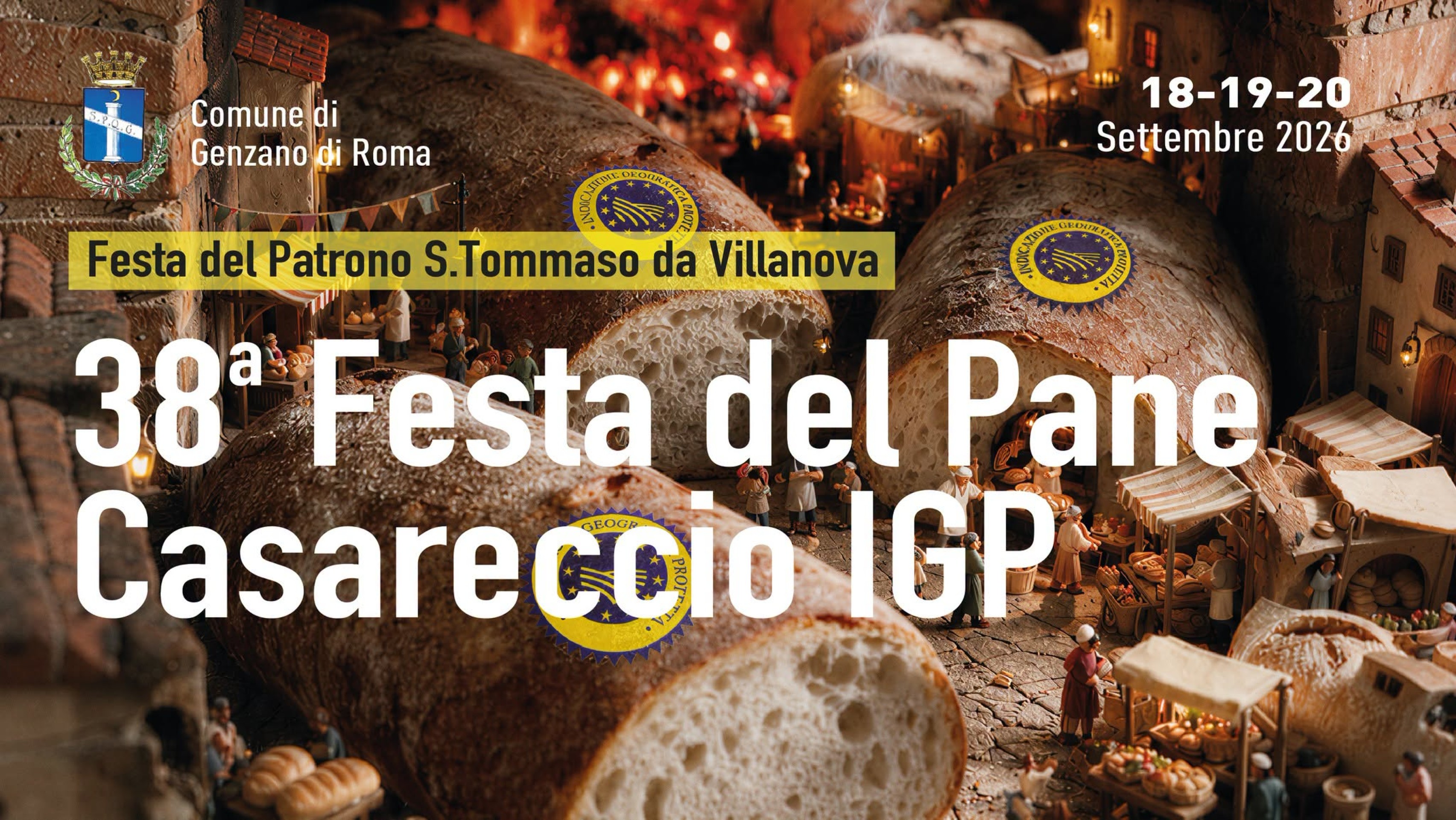 Festa del Santo Patrono e Festa del Pane Casareccio IGP