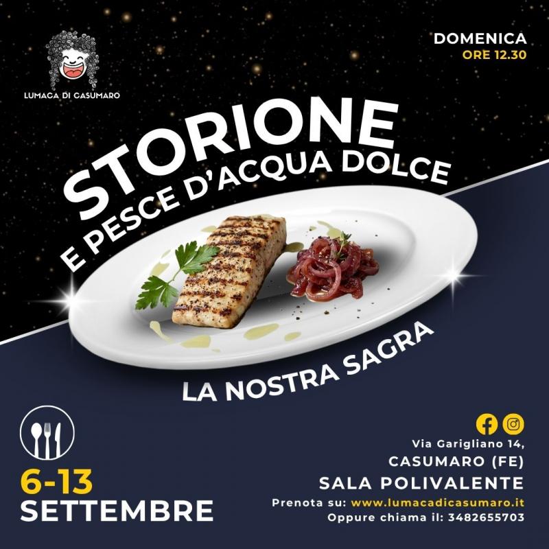 Sagra Dello Storione E Del Pesce D'acqua Dolce