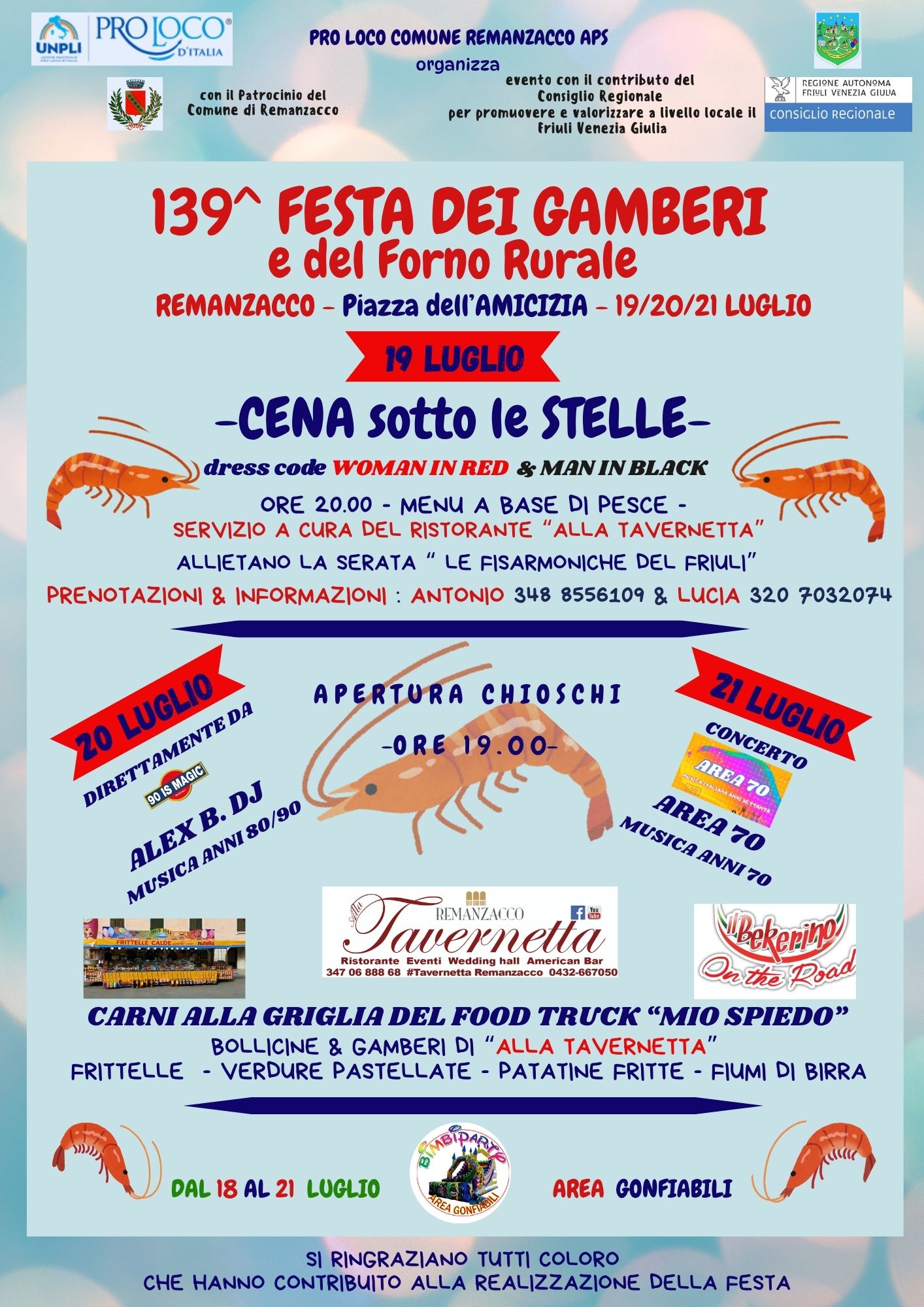 Festa dei Gamberi e del Forno Rurale