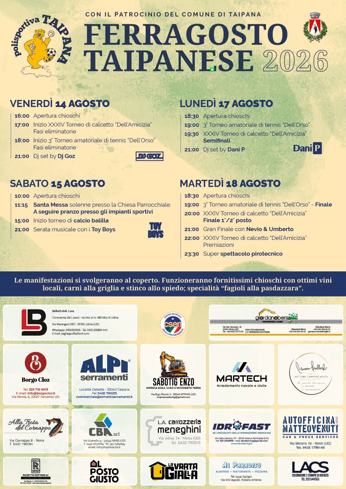 Ferragosto Taipanese