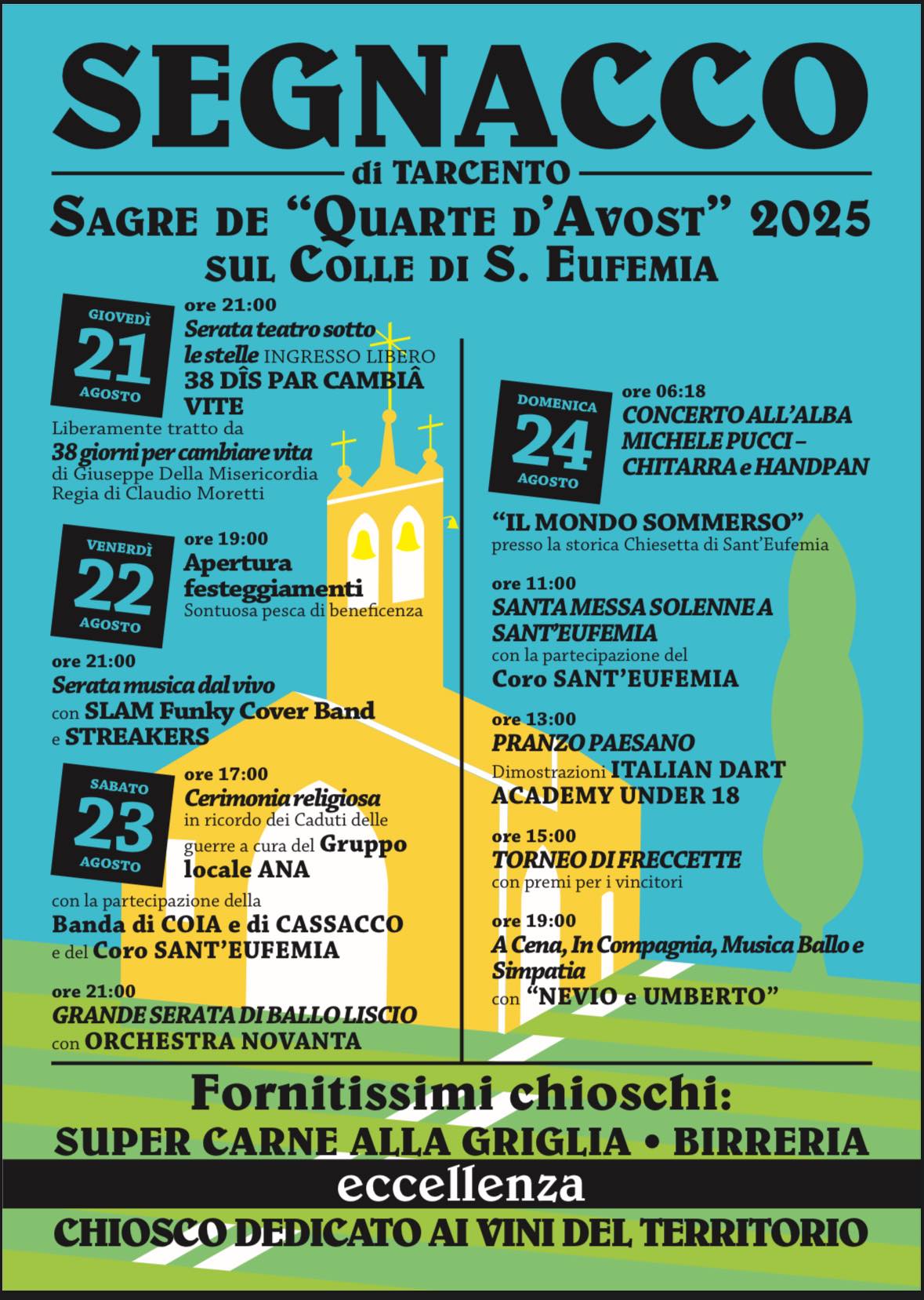 Sagre de “Quarte d’Avost”