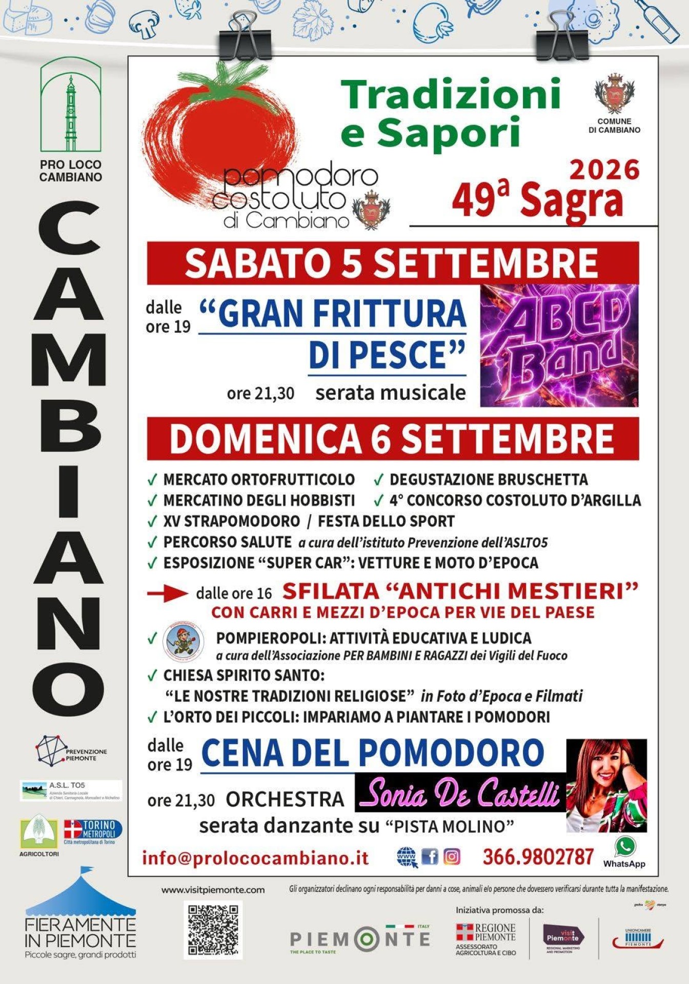 Sagra del Pomodoro Costoluto di Cambiano