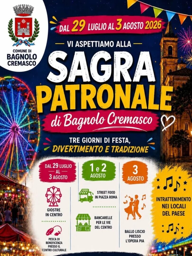 Sagra Patronale di Bagnolo Cremasco