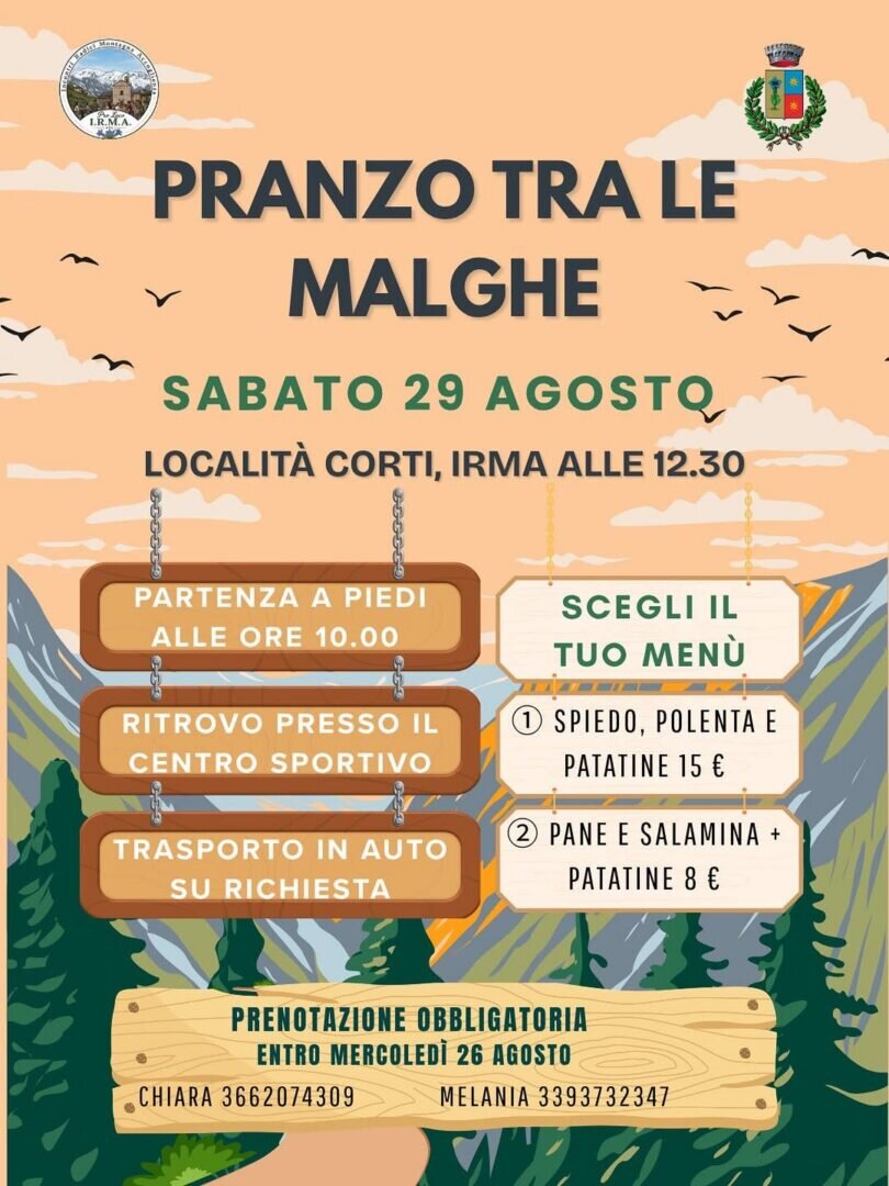 Lunch in the Malghe