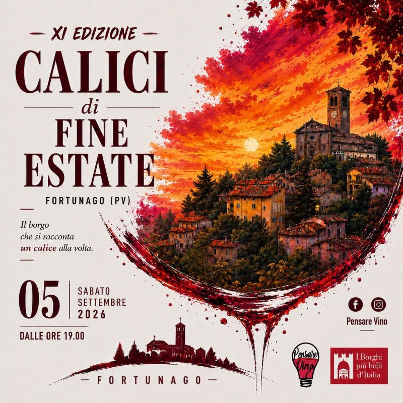 Calici Di Fine Estate in Fortunago