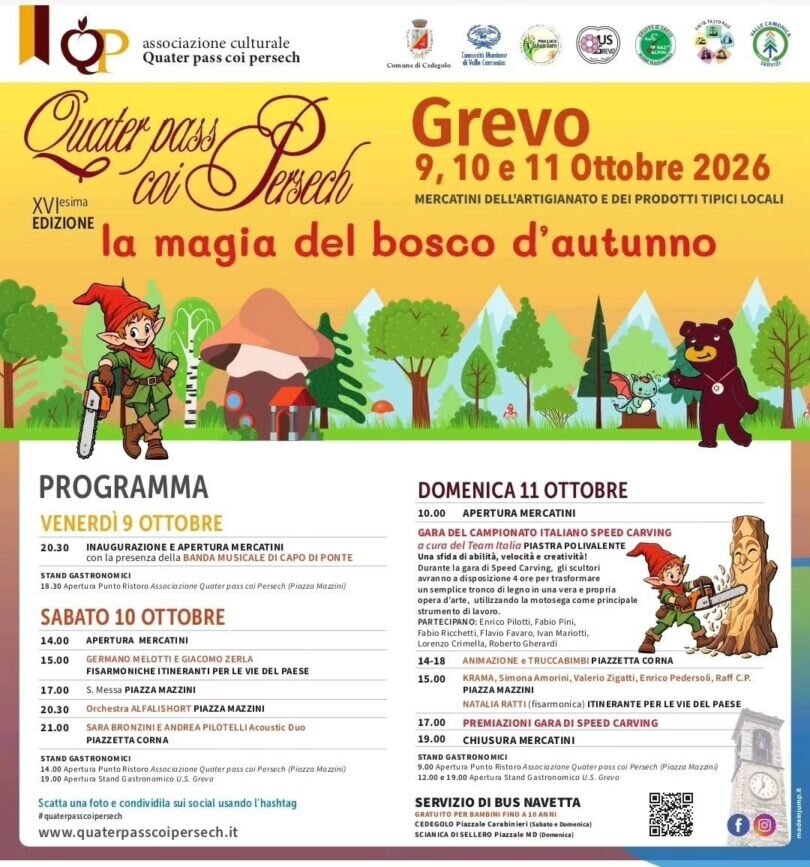 La magia del bosco d'autunno