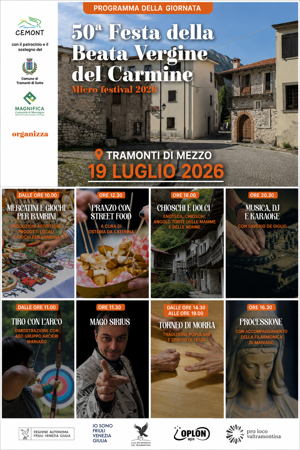 49ª Festa della Beata Vergine del Carmine / MicroFestival 2026