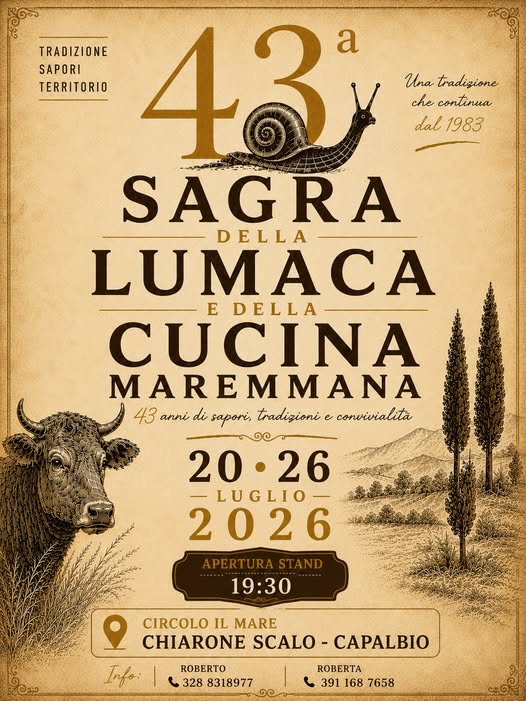 Sagra della Lumaca e della Cucina Maremmana