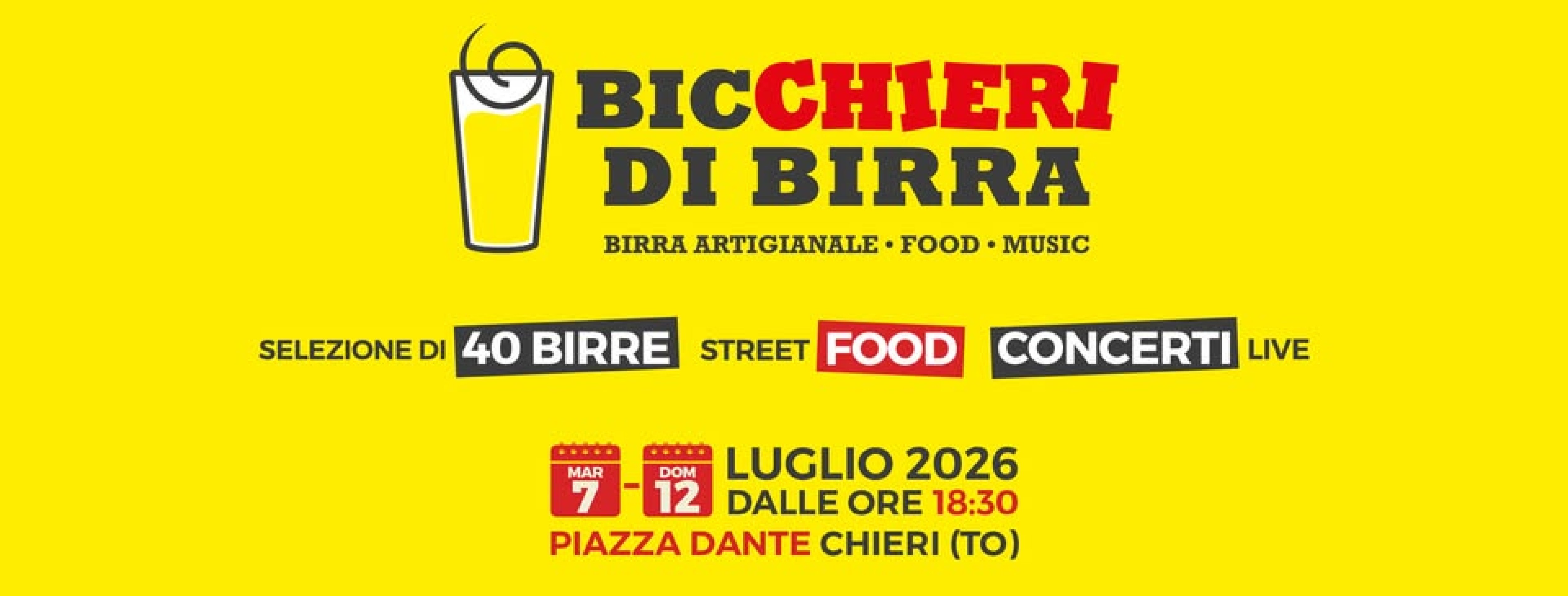 BicCHIERI di Birra
