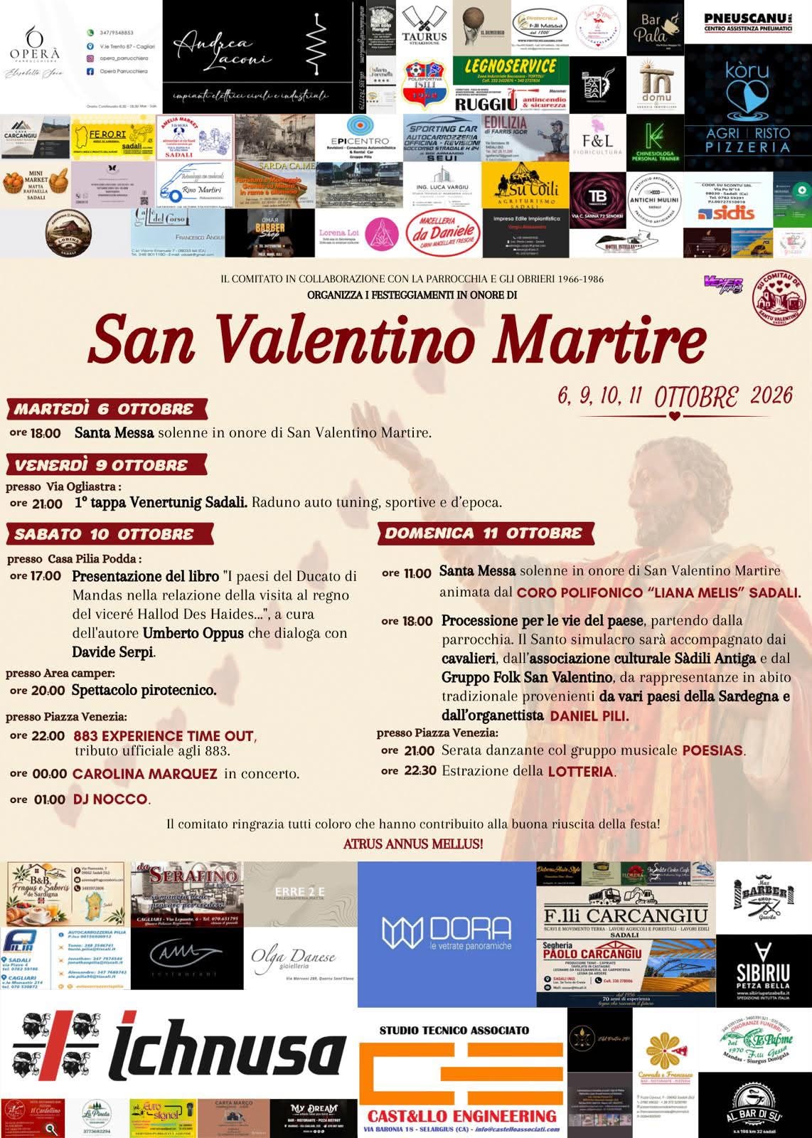 Festa di San Valentino Martire in Sadali