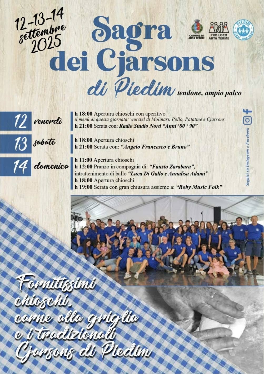 Sagra dei Cjarsons di Piedim
