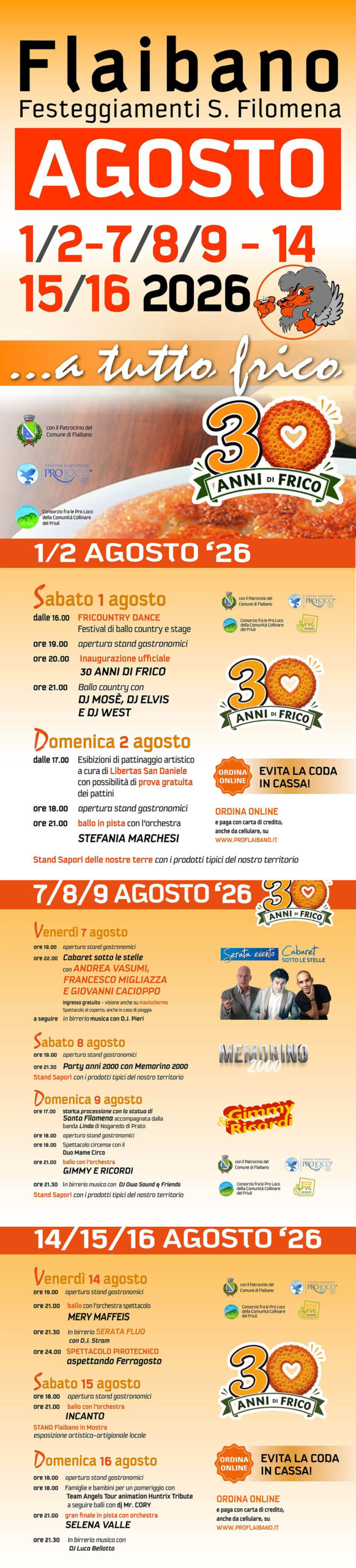 A Tutto Frico / Festeggiamenti di Santa Filomena