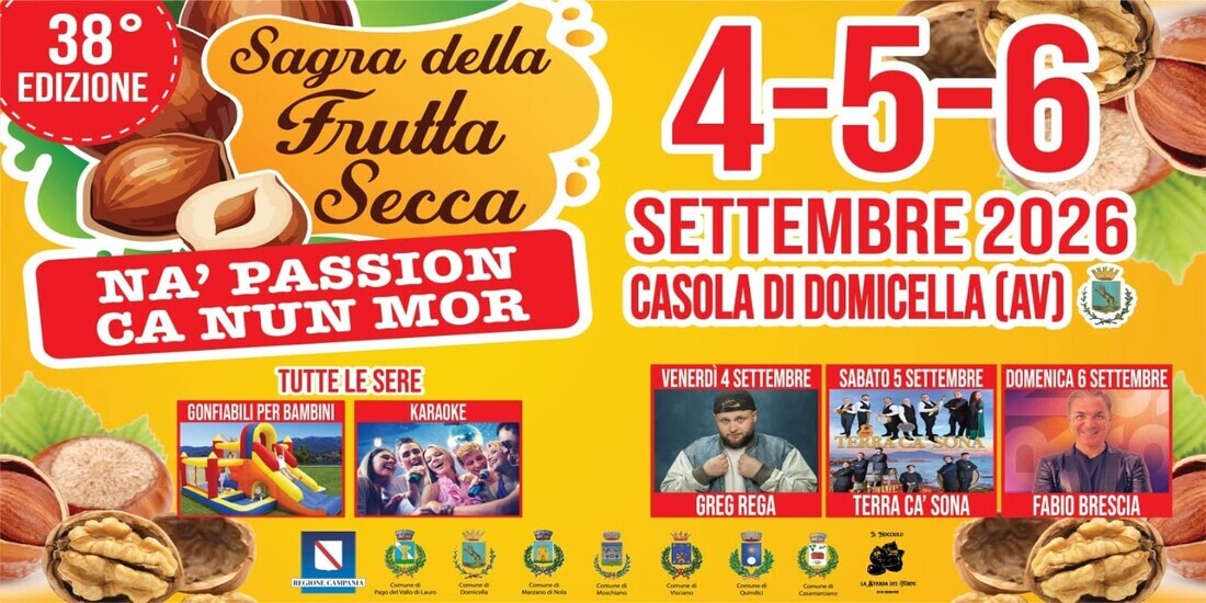 Sagra della Frutta Secca a Casola di Domicella