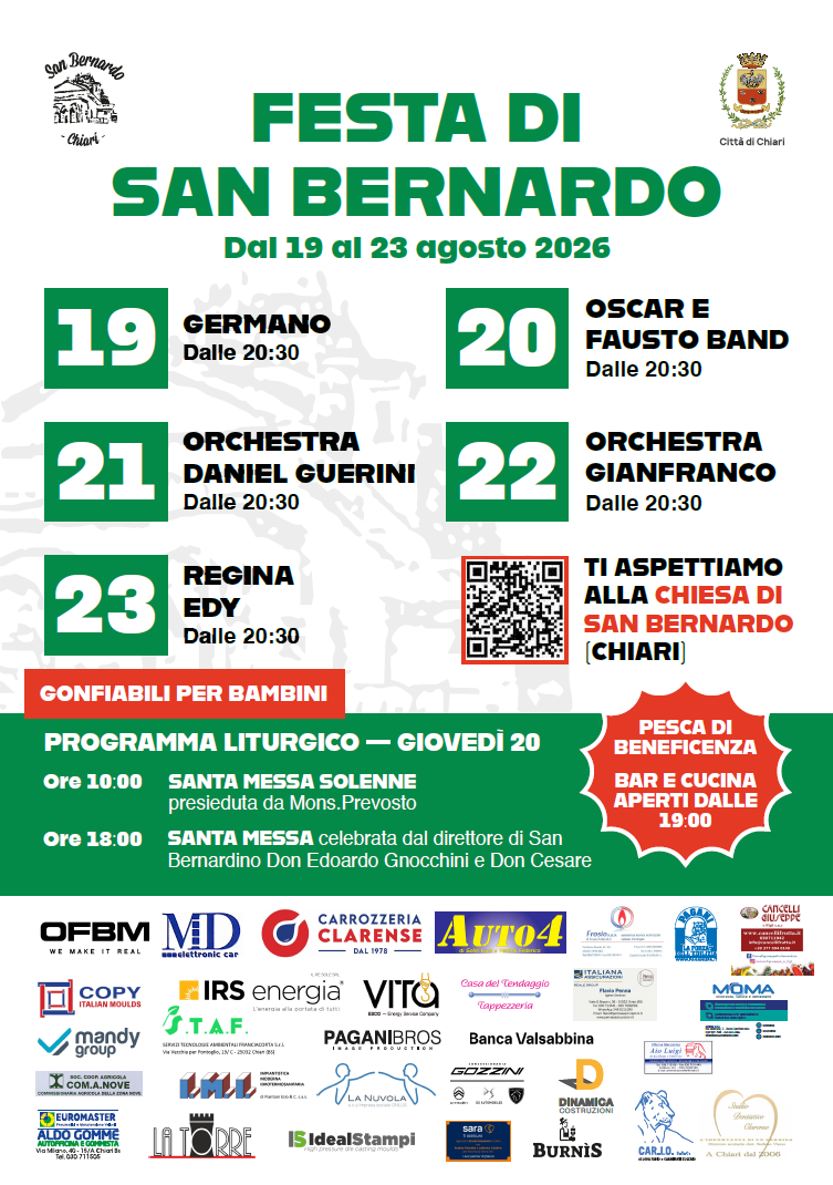 Festa di San Bernardo in Chiari (BS)