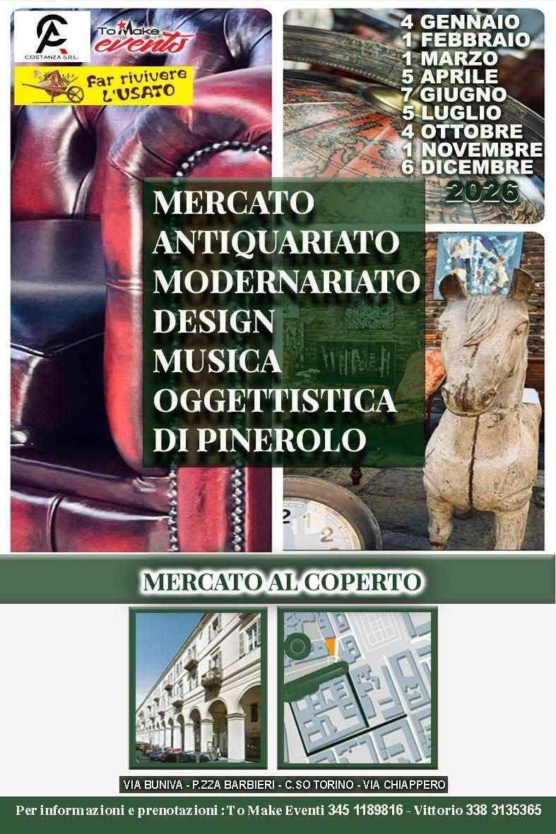 Mercato dell'Antiquariato — Pinerolo